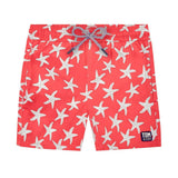 Starfish Swim Shorts Rose & Blue - Boys