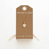 Small Heart Enamel Locket