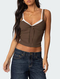 Double Layer Cami Tank Top