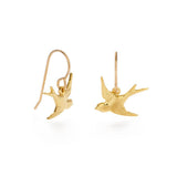 Swallow Bird Drop Earrings