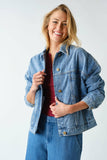 Boxy Denim Trucker Jacket