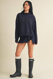 Après Oversized Mock Neck Sweatshirt (2 Colors)