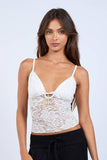 Lace Cami Crop Top