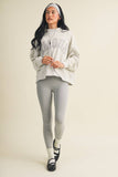 Amour Oversized Mock Neck Sweatshirt