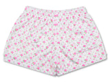 Pretty in White Plush Shorts (Small -(6-8))