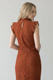 Lace Mock Neck Sleeveless Top (2 Colors)