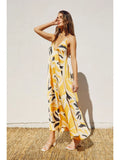 Malibu Flared Maxi Dress