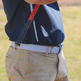 The Sarasota Woven Stretch Belt