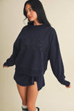 Après Oversized Mock Neck Sweatshirt (2 Colors)