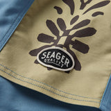 Capo Panel Boardshort- Faded Denim