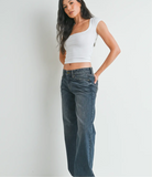 JBD LOW-RISE Relaxed Straight Leg Jean