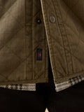 Faherty Doug Good Feather Reversible Bondi Jacket- Prairie Olive
