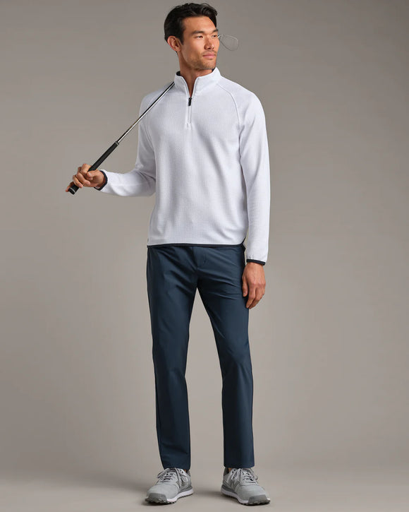 Rhone Founders Golf 1/4Zip- White