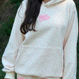 Snowy Blossom Hoodie