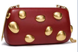 Clutch Embelished w Gold Stones
