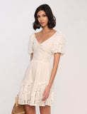 Celia Dress- Eggshell