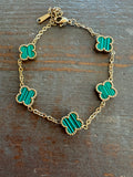 Five Clover Bracelet