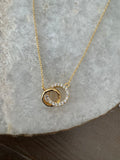 Infinity Rings Necklace