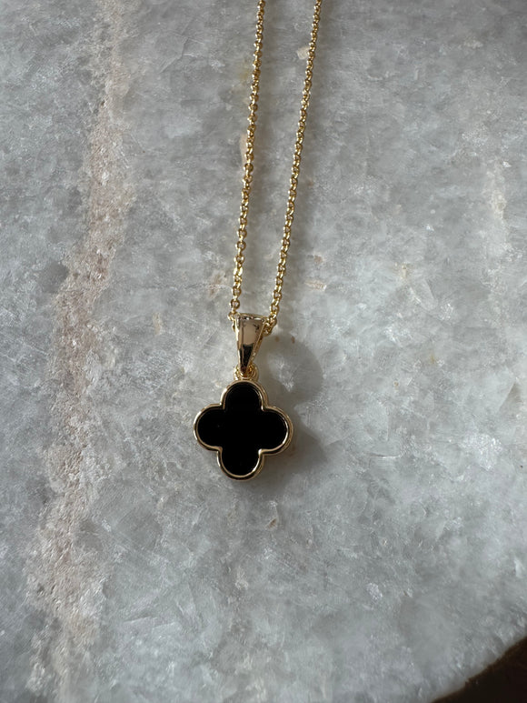 Black Clover Necklace