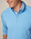 Johnnie O Freeborne Performance 1/4 Zip Pullover- Malibu