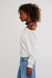 Free People JESS LONG SLEEVE / CLEAN IVORY