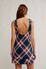 Free People CARVEN PLAID MINI / BERRY COMBO