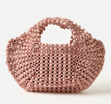 Aranaz Lagrina Luxury Handbag- Blush Medium