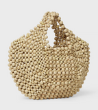 Aranaz Lagrina Luxury Handbag- Natural- Large