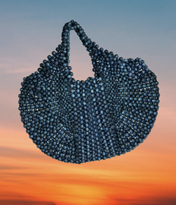 Aranaz Lagrina Luxury Handbag- Cobalt- Large