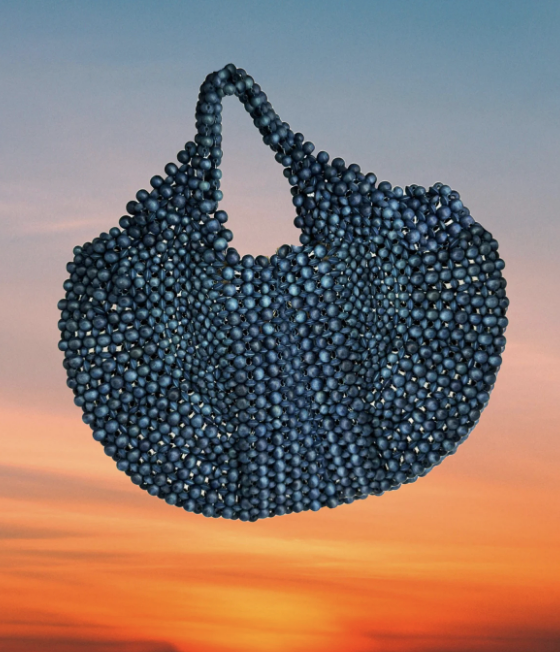 Aranaz Lagrina Luxury Handbag- Cobalt- Large