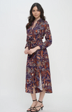 Shirt Dress- Twilight Ikat