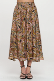 Long Skirt- Autumn Leaves
