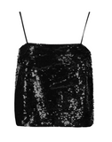 Sequin Cami- Caviar