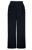 Micro Plisse Pant- Indigo