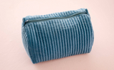 Velvet Cosmetic Pouch (3 Colors)