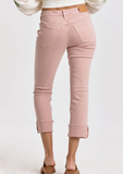 Dear John Jeans - Blaire Cuffed (Blush)