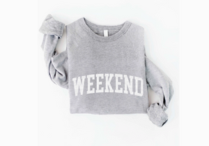 WEEKEND Graphic Sweatshirt