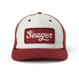 Uncle Bill Snapback Hat- Red/White