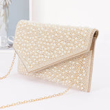Pearl Envelope Clutch