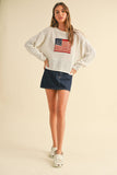Flag Knit Sweater (2 Colors)