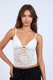 Lace Cami Crop Top