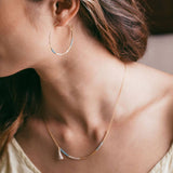 Japanese Seed Bead Hoops- multiple colorways
