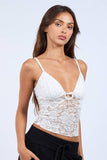 Lace Cami Crop Top