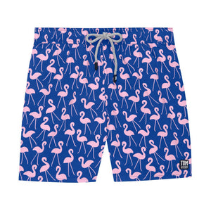Flamingo Swim Shorts- Mens