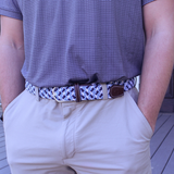 The Madison Woven Elastic Stretch Belt
