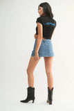 Classic Denim Skort