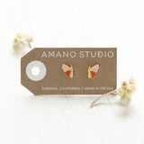 Vintage Butterfly Stud Earrings