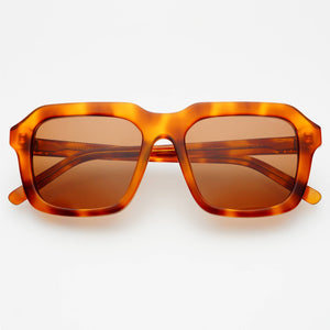Charlie Acetate Unisex Rectangular Sunglasses