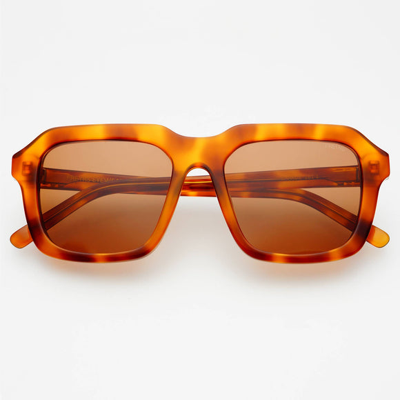 Charlie Acetate Unisex Rectangular Sunglasses