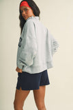 Après Oversized Mock Neck Sweatshirt (2 Colors)